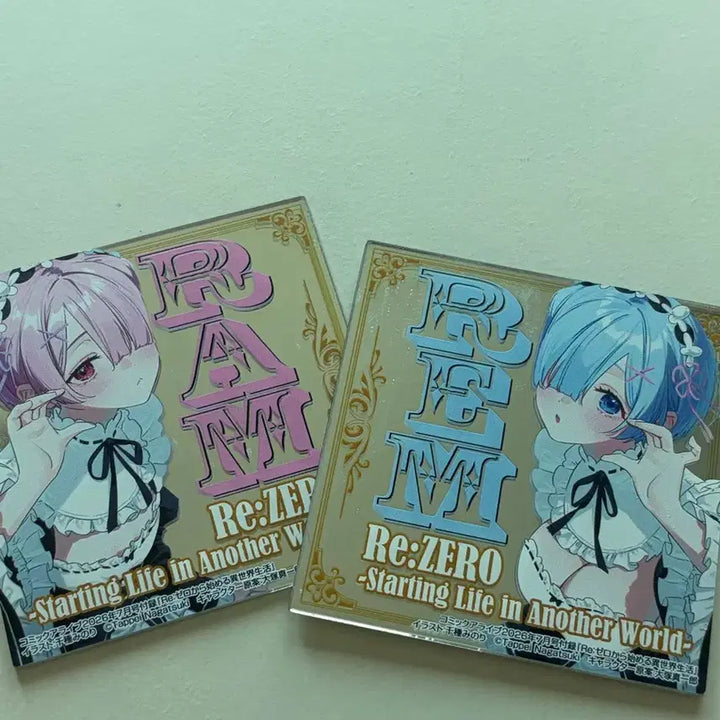 [BUNJANG] Re:Zero Rem &amp; Ram Merchandise / 리제로 렘 람 굿즈 판매 합니다!!