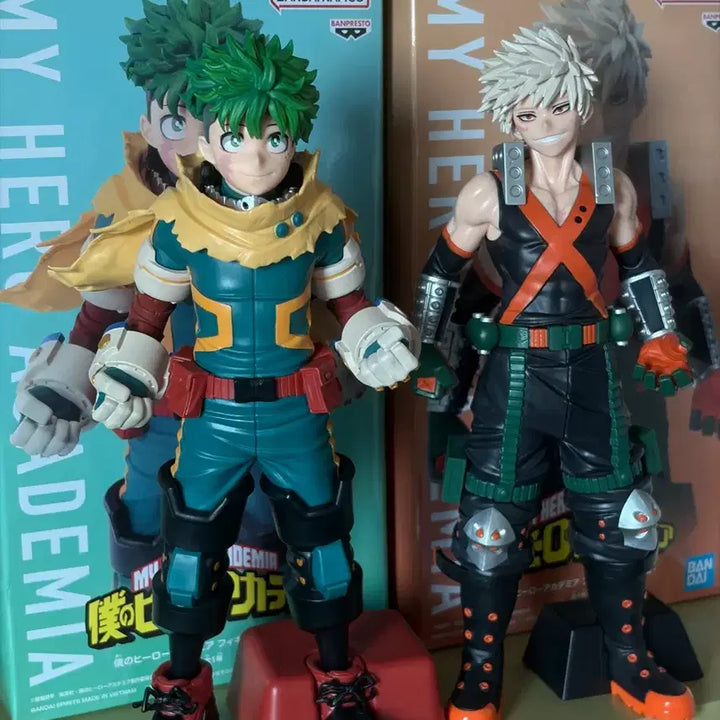 [BUNJANG] Banpresto My Hero Academia Season 8 Katsuki Bakugo &amp; Izuku Midoriya Figure Set / 나히아 히로아카 반프레스토 season 8 바쿠고 &amp; 미도리야