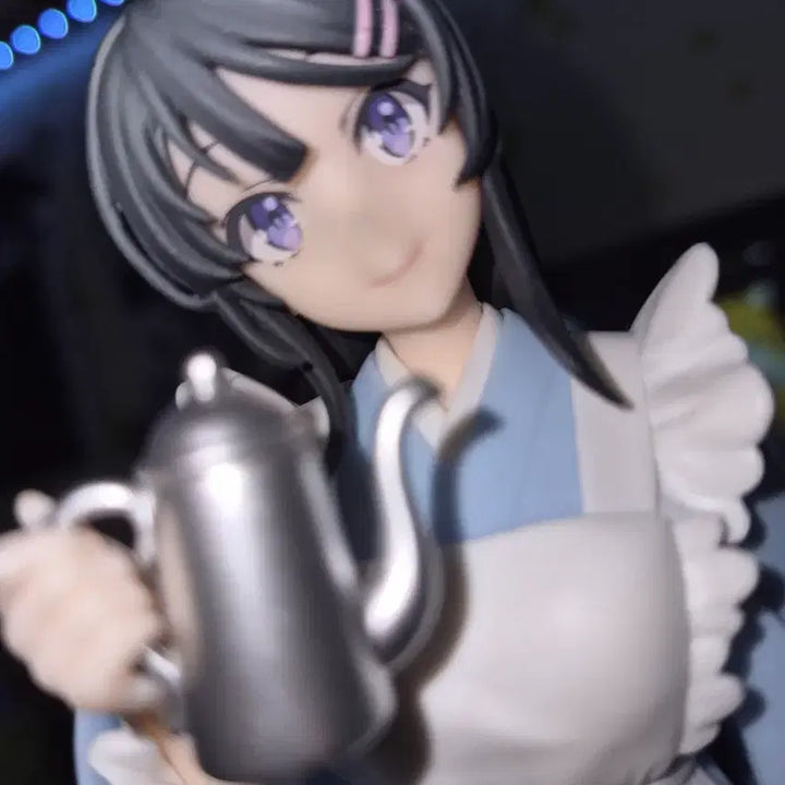 [BUNJANG] Elf Store Sakurajima Mai Maid Figure (with Box) / 청춘돼지  엘코코 일본풍 메이드 사쿠라지마 마이 피규어 판매 (박스있음)