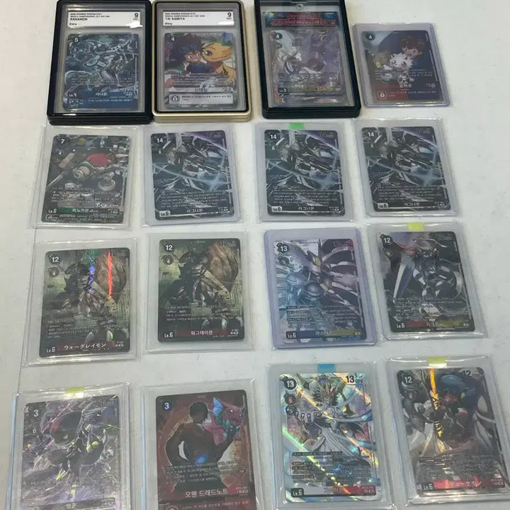 [BUNJANG] Digimon Cards - Graded and Standard / 디지몬 카드 등급 및 일반 카드