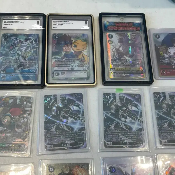 [BUNJANG] Digimon Cards - Graded and Standard / 디지몬 카드 등급 및 일반 카드