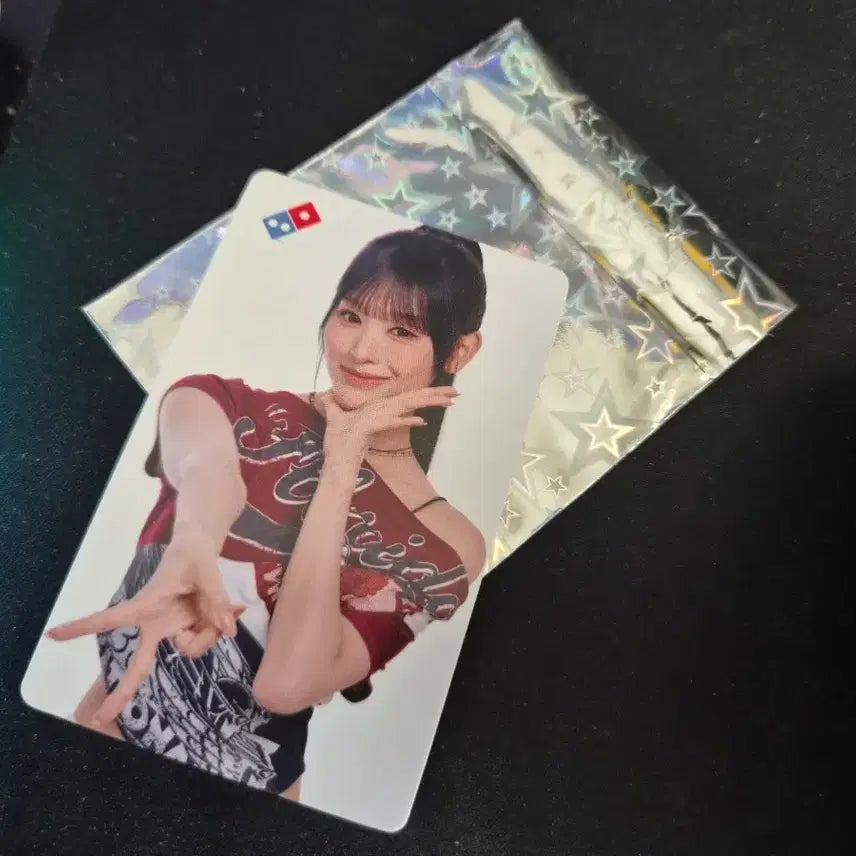 [BUNJANG] Resene Mina Photocard / 리센느 미나미 도미노피자 포토카드