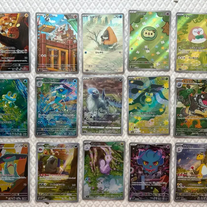 [BUNJANG] Pokemon Cute AR 15 Types (Japan) / 포켓몬 귀여운 AR 15종 (일판)