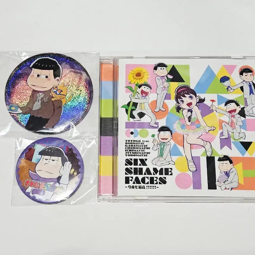 [BUNJANG] Osomatsu-san CD with Ichimatsu Button Badges / 오소마츠상 CD