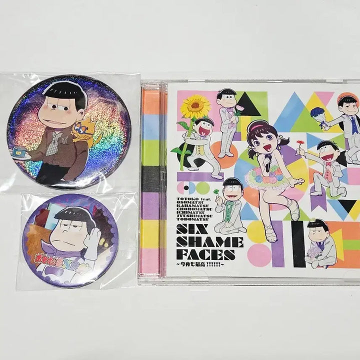 [BUNJANG] Osomatsu-san CD with Ichimatsu Button Badges / 오소마츠상 CD