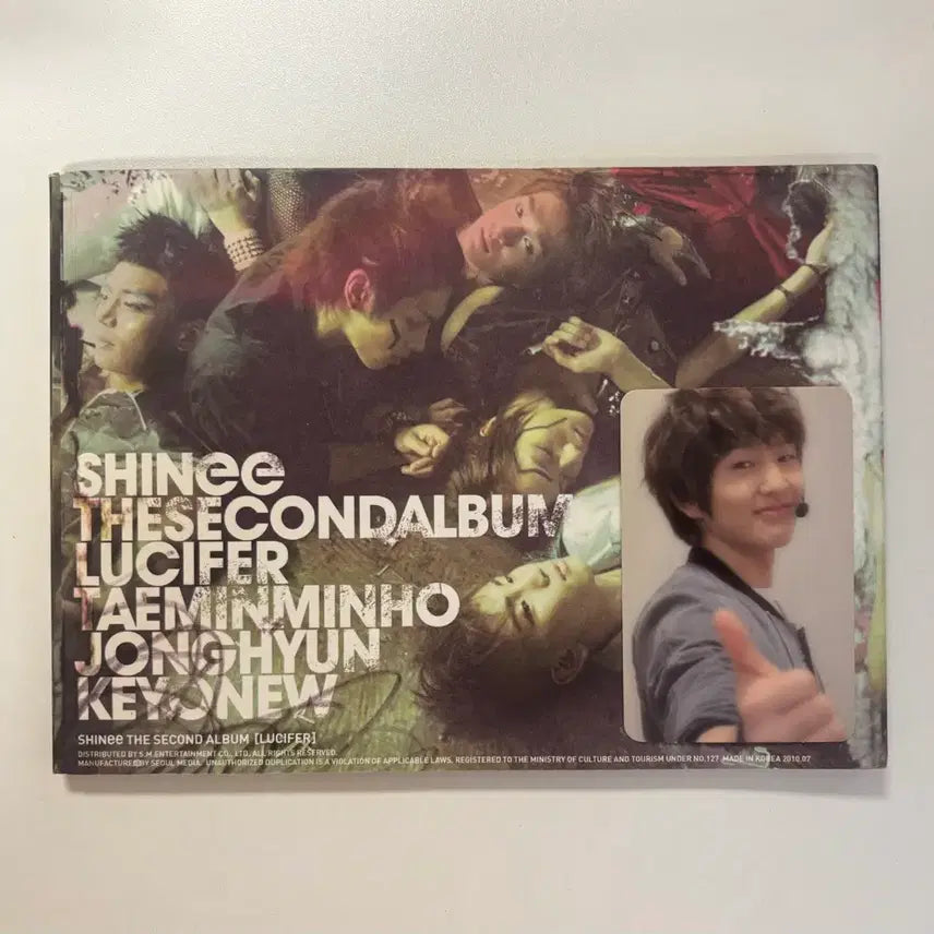 [BUNJANG] SHINee Lucifer Album Unsealed (Photocard Included) / 샤이니 루시퍼 개봉앨범 (포카o)
