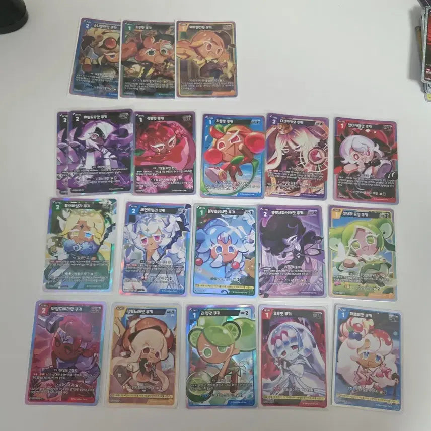 [BUNJANG] Cookie Run Braveours Series 11 Cards (SSR, SEC, UR, SR, R) / [대량 판매] 쿠키런 브레이버스 11탄 카드 (ssr sec ur sr r 등...)