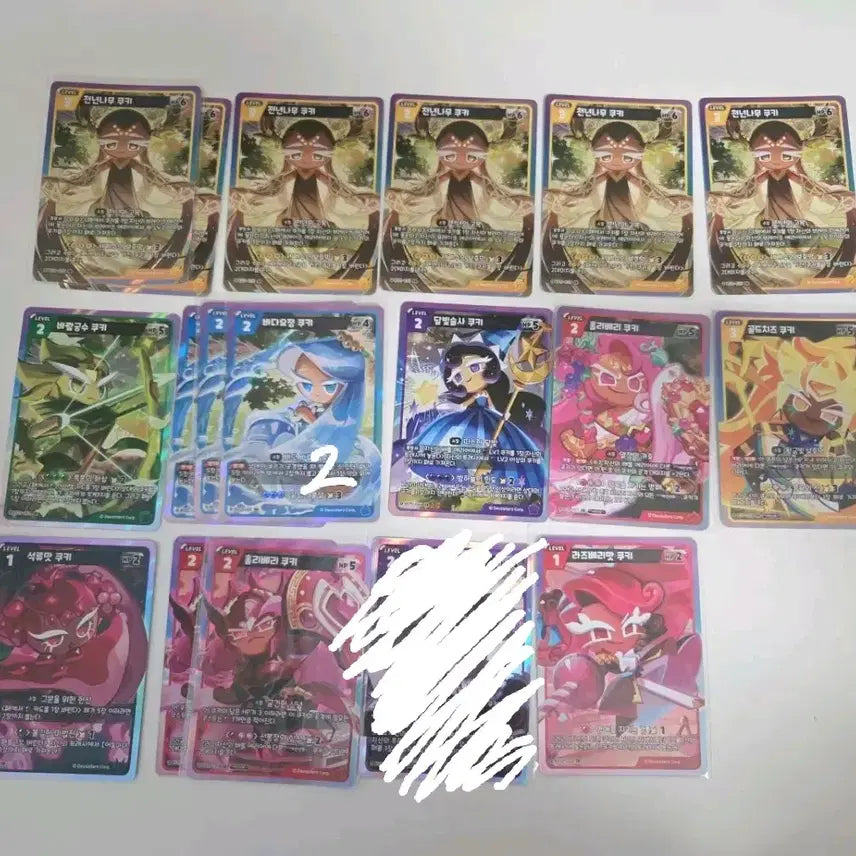 [BUNJANG] Cookie Run Braveours Series 11 Cards (SSR, SEC, UR, SR, R) / [대량 판매] 쿠키런 브레이버스 11탄 카드 (ssr sec ur sr r 등...)
