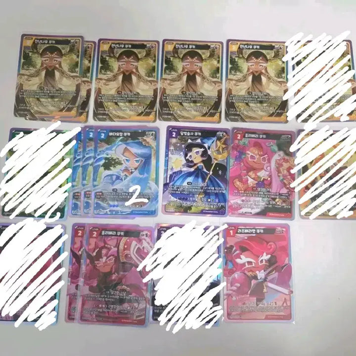 [BUNJANG] Cookie Run Braveours Series 11 Cards (SSR, SEC, UR, SR, R) / [대량 판매] 쿠키런 브레이버스 11탄 9탄 카드 (ssr,sec,ur,sr,r)