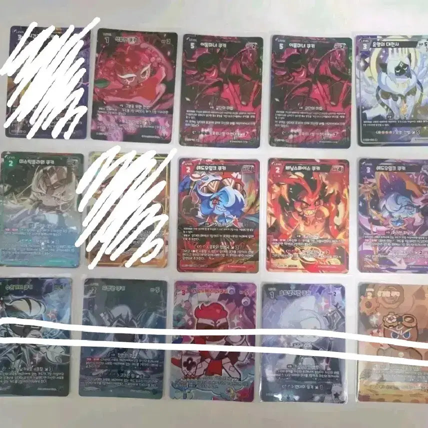 [BUNJANG] Cookie Run Braveours Series 11 Cards (SSR, SEC, UR, SR, R) / [대량 판매] 쿠키런 브레이버스 11탄 9탄 카드 (ssr,sec,ur,sr,r)