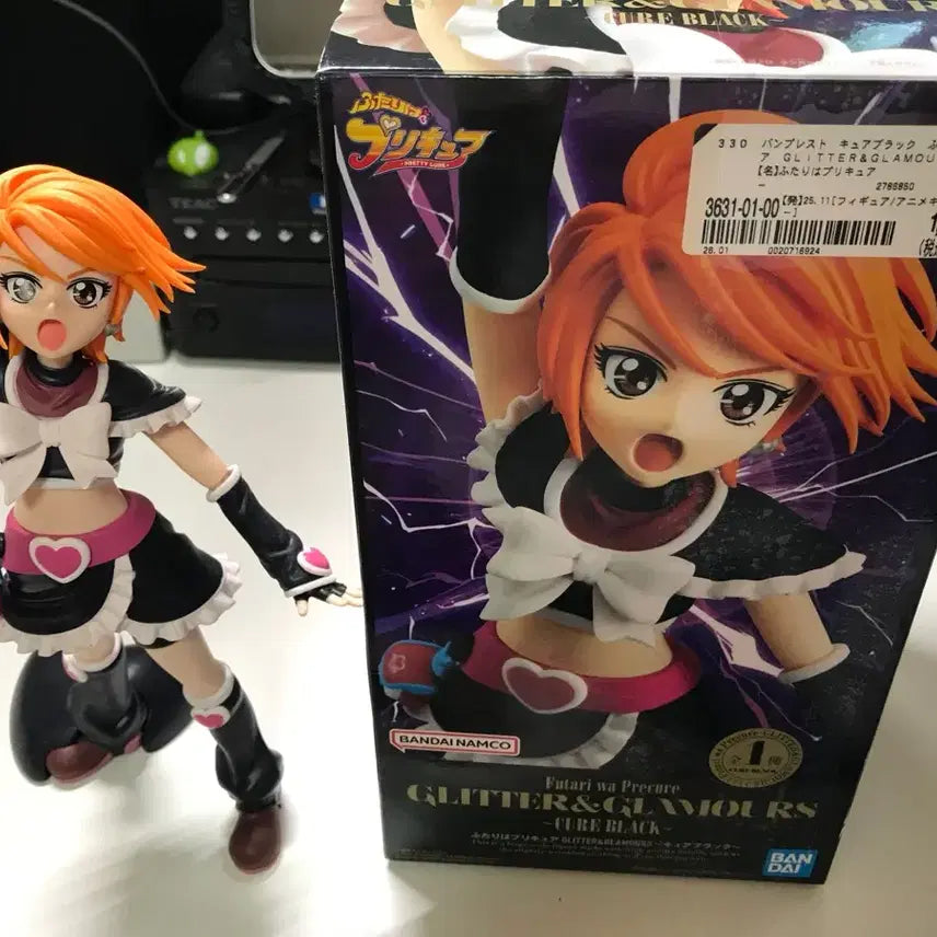 [BUNJANG] Pretty Cure Cure Black Bedroom Decor Figure / 프리큐어 큐어 블랙 미소녀 방꾸 피규어