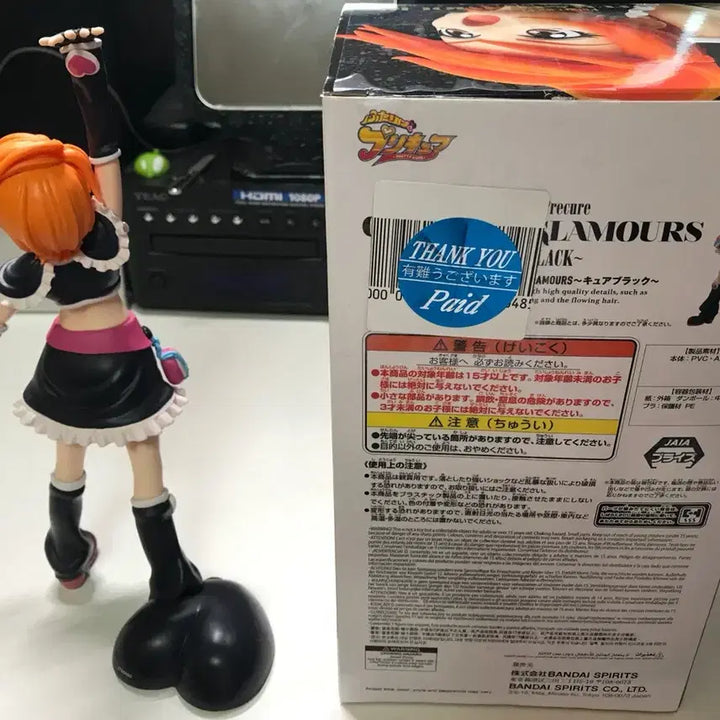 [BUNJANG] Pretty Cure Cure Black Bedroom Decor Figure / 프리큐어 큐어 블랙 미소녀 방꾸 피규어