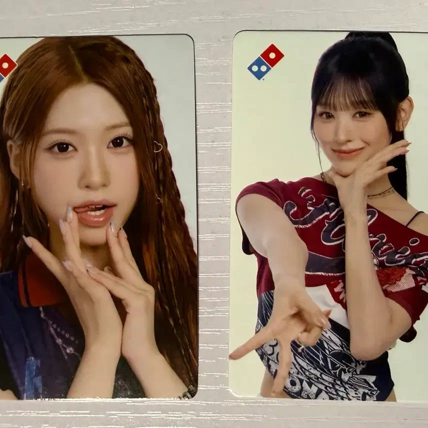 [BUNJANG] Ressine Domino Photocard Set (Jena, Minami) Bundle / {2종일괄} 리센느 도미노 포토카드 (제나, 미나미)