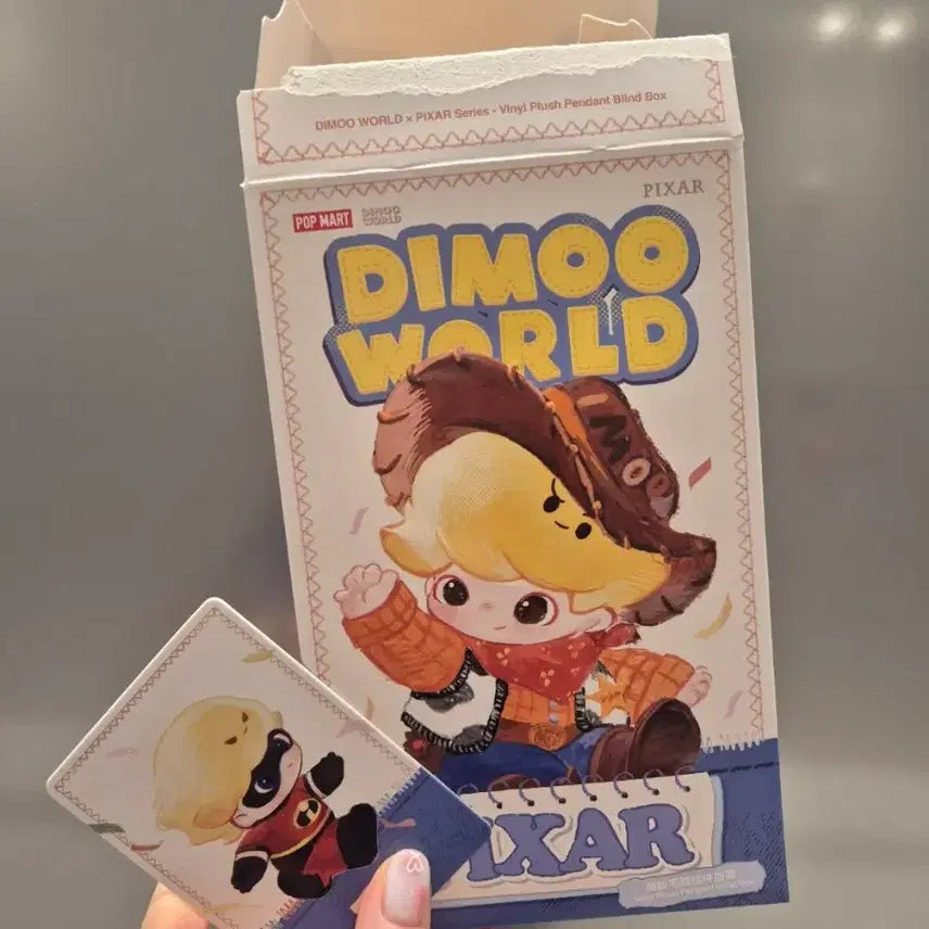 [BUNJANG] Dimoo Pixar Incredibles Plush Toy (Sealed) / (최저가) 미개봉 디무  픽사 인크레더블 인형 팔아요~