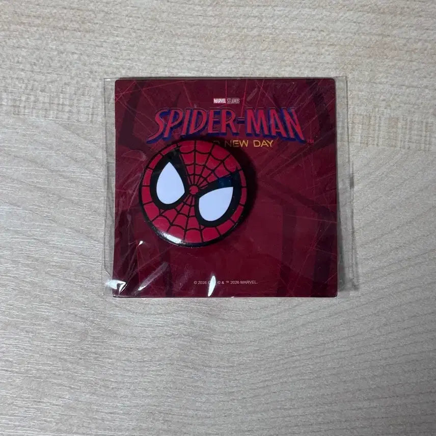 [BUNJANG] Spider-Man Brand New Day Pin Badge / 스파이더맨 브랜드 뉴 데이 핀뱃지