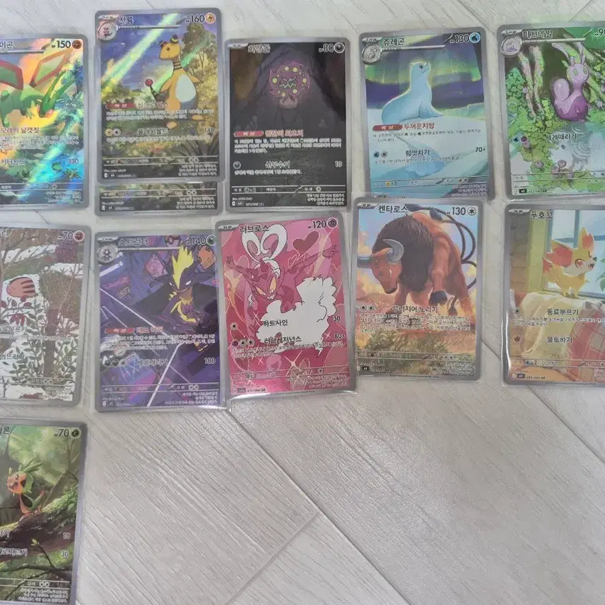 [BUNJANG] Pokemon Card AR Set (11 types) / 포켓몬 카드 한판 AR 11종 팝니다.