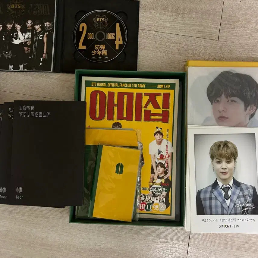 [BUNJANG] BTS Bundle Set - LOVE YOURSELF Tear, 2 COOL 4 SKOOL, ARMY.ZIP Goods / 방탄소년단 BTS 앨범 굿즈 일괄 판매 (LOVE YOURSELF Tear / 2 COOL 4 SKOOL / ARMY.ZIP)