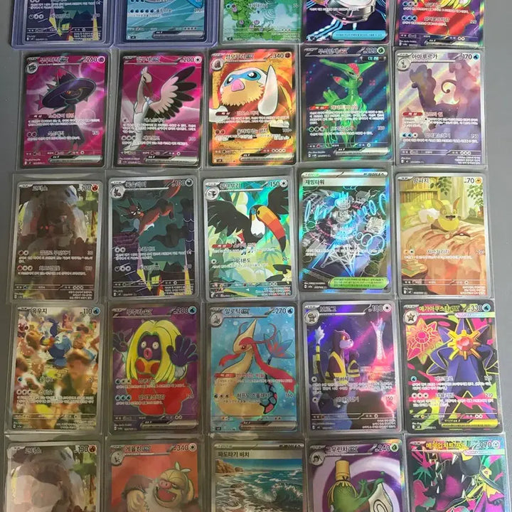 [BUNJANG] Pokemon Cards AR SR SAR Bundle Set / 포켓몬카드 ar sr sar 일괄 판매