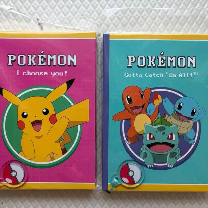 [BUNJANG] Pokemon 2 Types Notebook Set (Sealed) / 포켓몬 노트 2종 (미개봉)