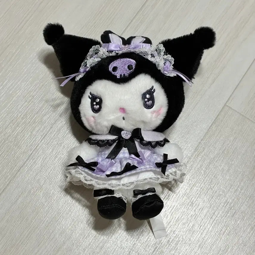 [BUNJANG] Kuromi Yume Ribbon Mascot / 쿠로미 유메리본 마스코트