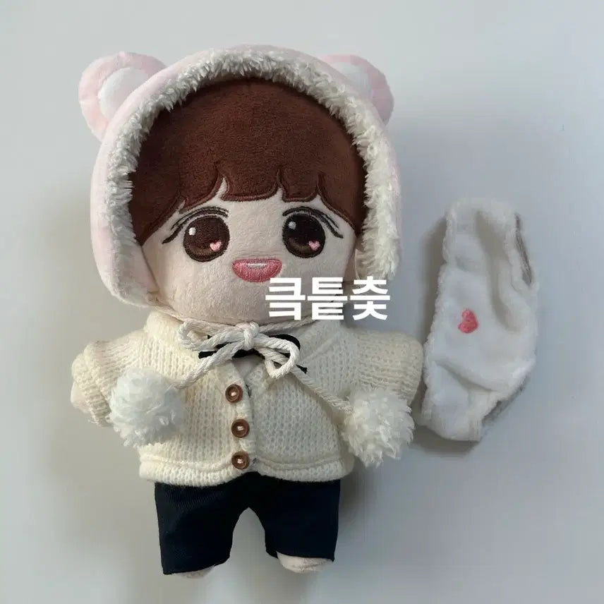[BUNJANG] Park Jihoon Baby Jjuni 20cm Doll with POB / 박지훈 인형 아기쮸니(특전 포함)