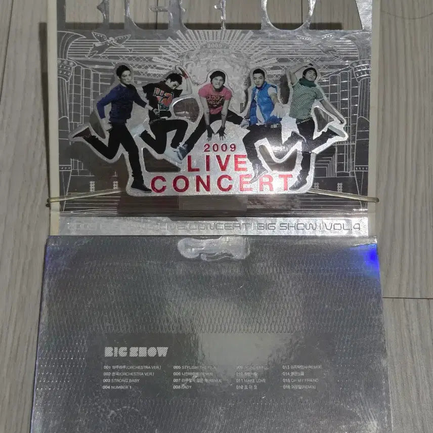[BUNJANG] BIGBANG 2009 Live Concert Album Vol. 4 / 빅뱅 빅쇼 2009 라이브콘서트 앨범 VOL.4