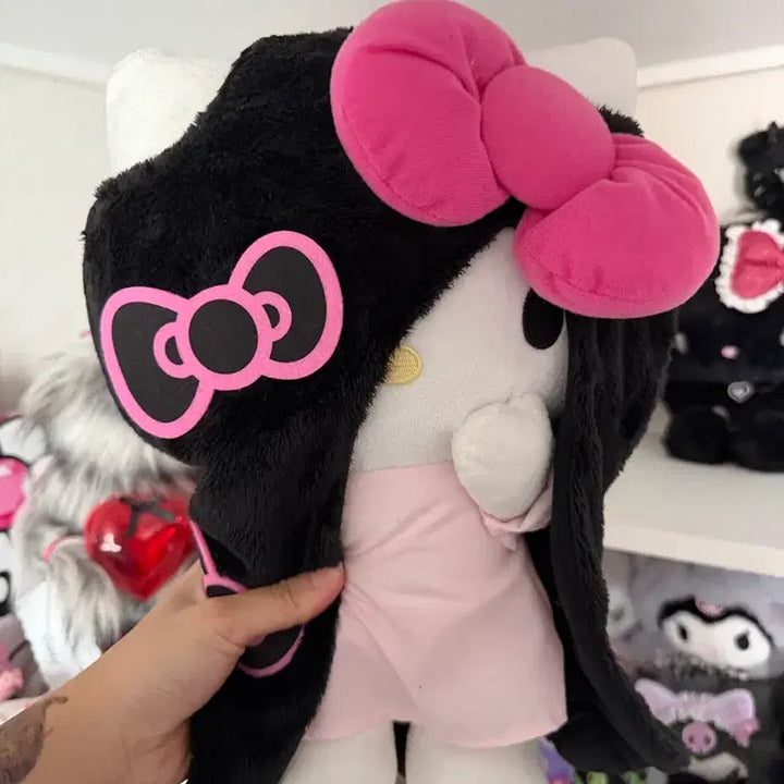 [BUNJANG] Vintage Sadako Kitty Large Plush / 고전키티 사다코키티 키티인형 키티수집 희귀키티