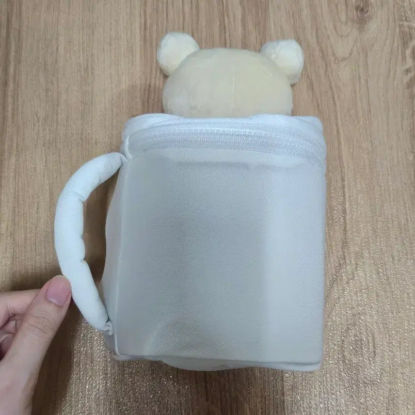 [BUNJANG] San-X Korilakkuma Plush Storage Box Pouch / 산엑스 머그컵 코리락쿠마 인형 수납함 보관함 파우치