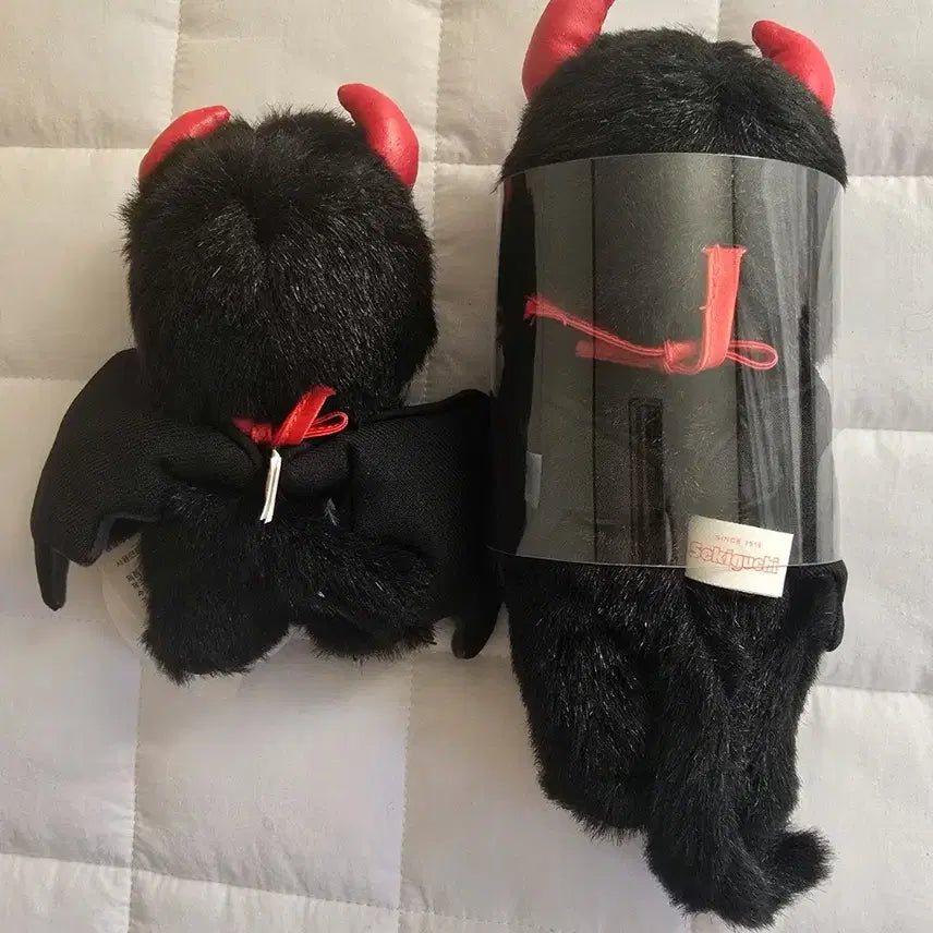[BUNJANG] Vintage Monchhichi Devil Set - Large Size Available / 고전 몬치치 데빌 악마 큰아이만 남았어요