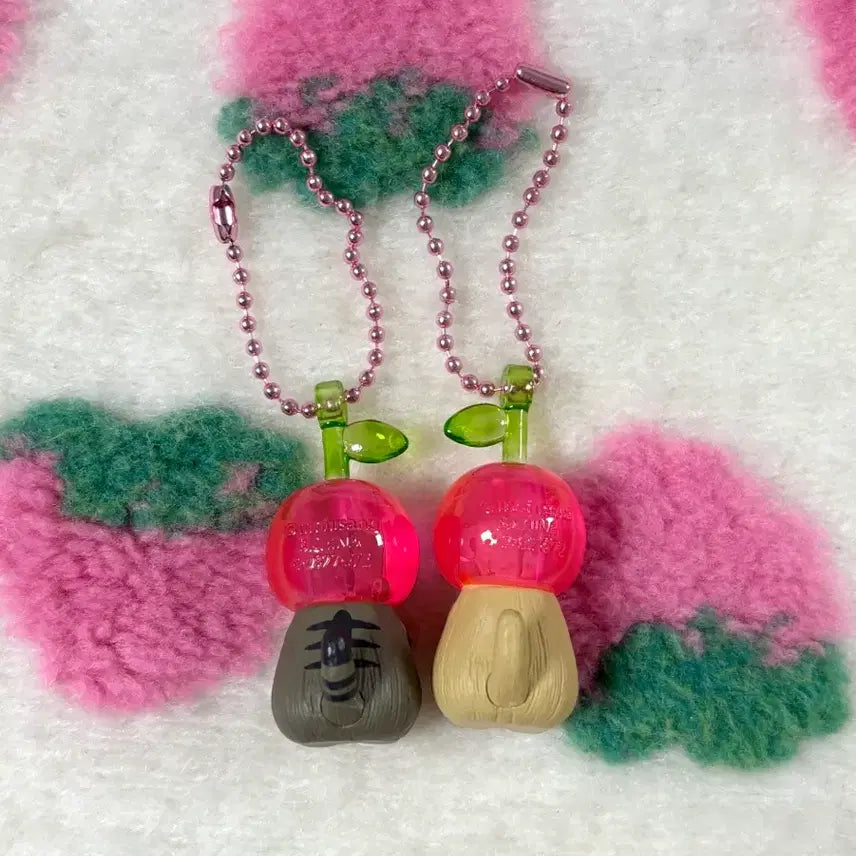 [BUNJANG] Mofu Sand Cherry Swing Gacha Keyring Bundle Set / 일괄) 모프샌드 모후샌드 체리 스윙 가챠 키링 양도