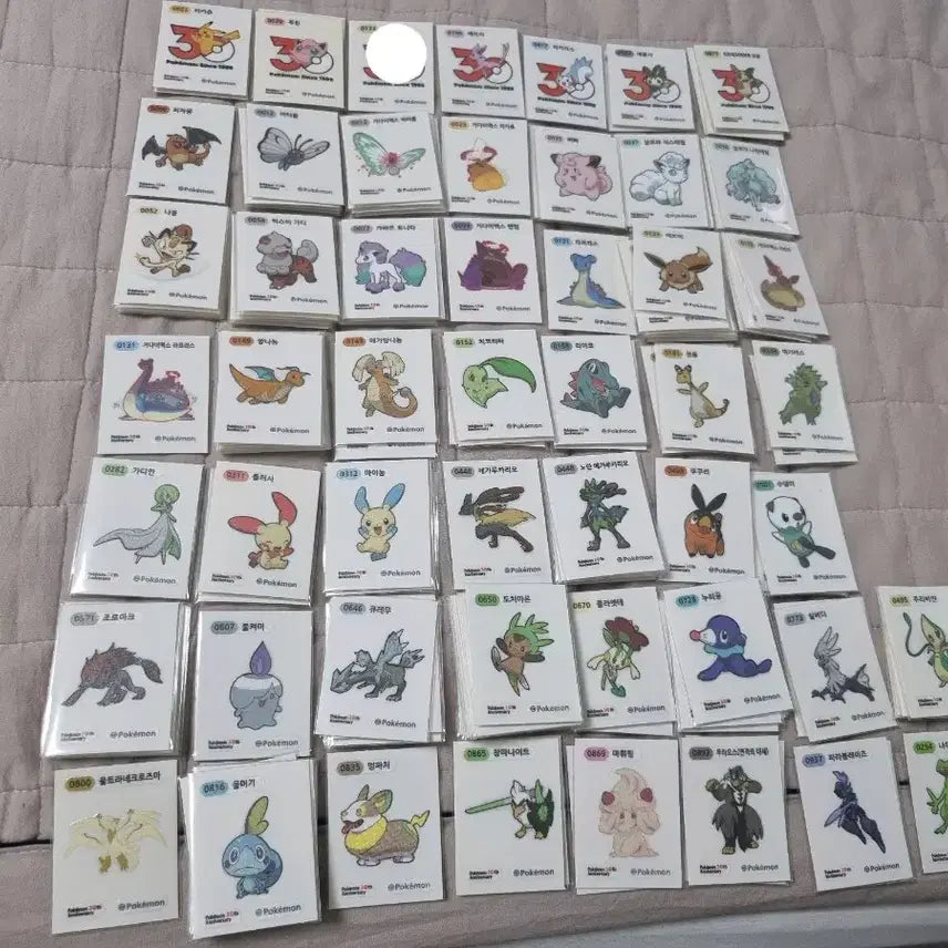 [BUNJANG] Pokemon Sticker Collection Season 5 / 포켓몬 띠부씰 시즌5 교환 또는 판매