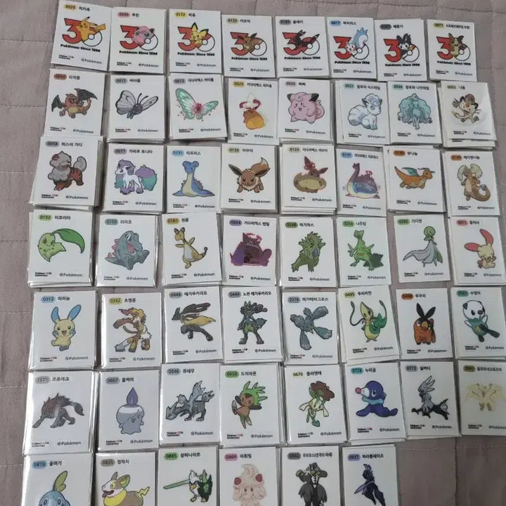 [BUNJANG] Pokemon Sticker Collection Season 5 / 포켓몬 띠부씰 시즌5 교환 또는 판매
