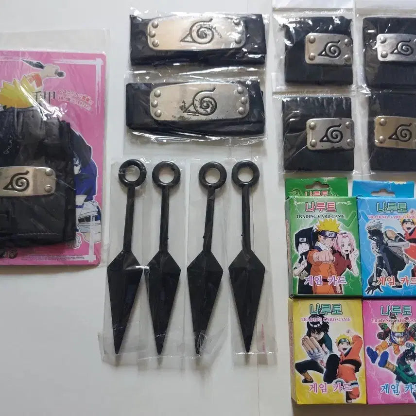 [BUNJANG] Early 2000s Classic Naruto Manga Toy Set Bundle / 2000년대 초반 고전/올드 나루토 만화 완구세트 일괄판매 합니다