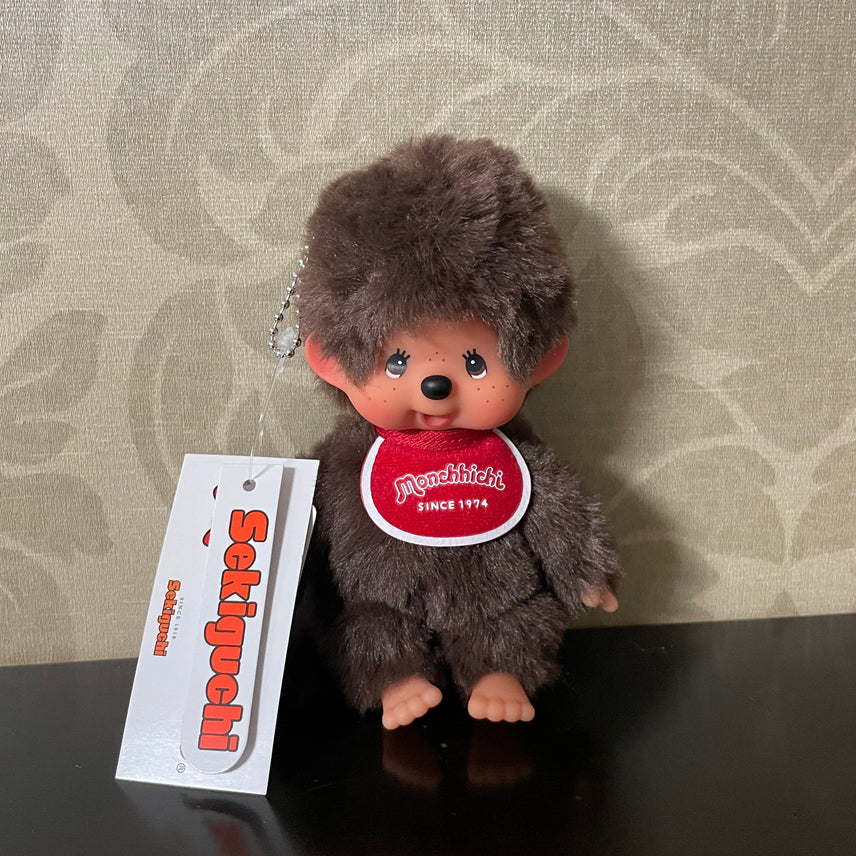 [BUNJANG] Monchhichi SS Boy Keychain Brown / [정품] 몬치치 SS 보이 키 체인 브라운