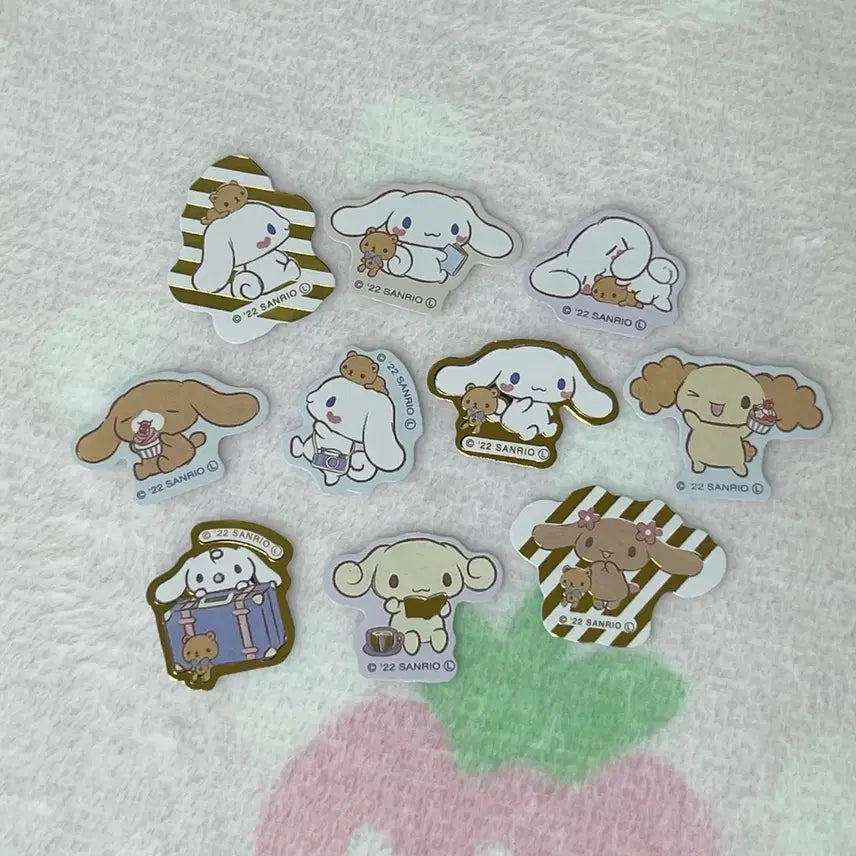 [BUNJANG] Cinnamoroll Chiffon Espresso Cappuccino Slices (10ea) / 시나모롤 모카 쉬폰 에스프레소 카푸치노 조각 10P