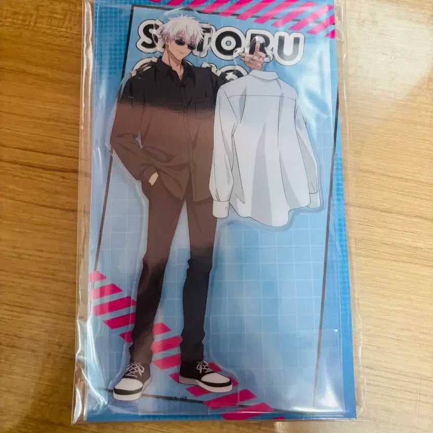 [BUNJANG] Jujutsu Kaisen Satoru Gojo Ensky Shopping Theme Acrylic Stand / 주술회전 고죠 사토루 엔스카이 쇼핑테마 아크릴 스탠드 판매