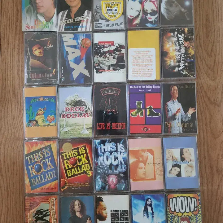 [BUNJANG] 46 Cassette Tapes Bundle Set / 카세트테이프 46개 일괄 판매.