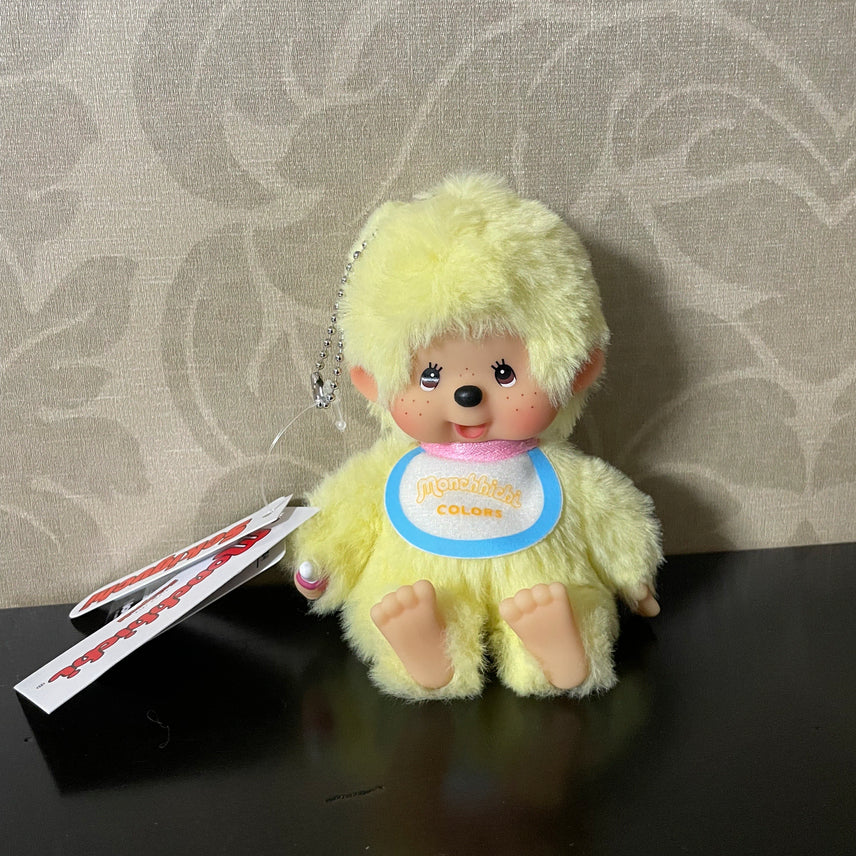 [BUNJANG] Genuine Color Monchhichi Yellow Keychain / [정품] 컬러 몬치치_엘로우