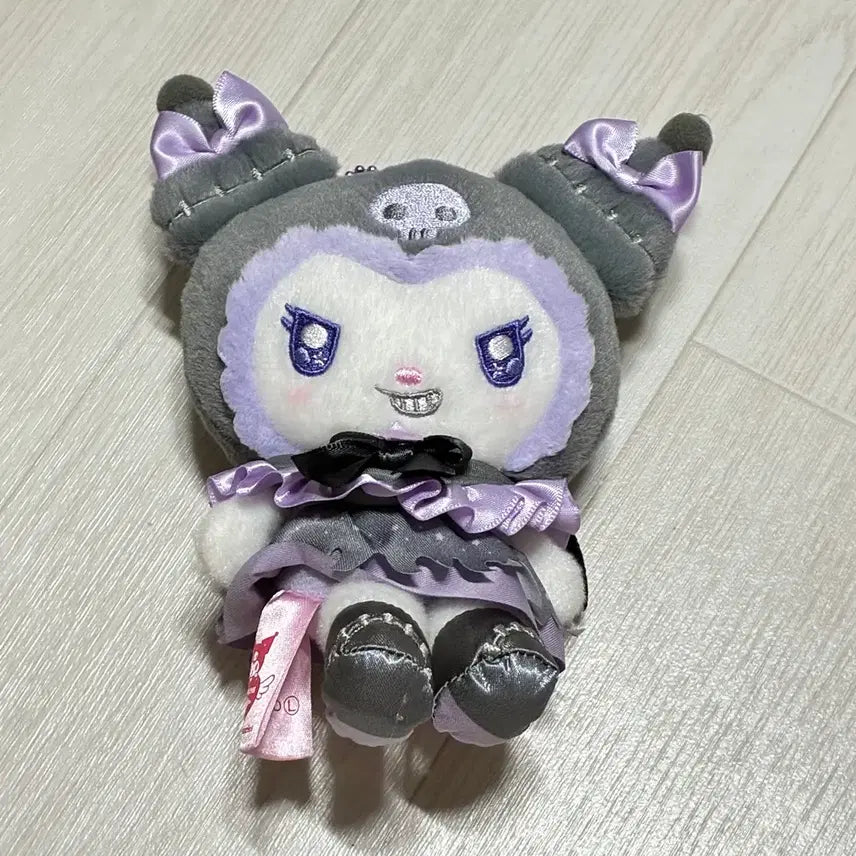[BUNJANG] Sanrio Kuromi Devil Mascot Plush / 산리오 쿠로미 쇼비도 악마 마스코트