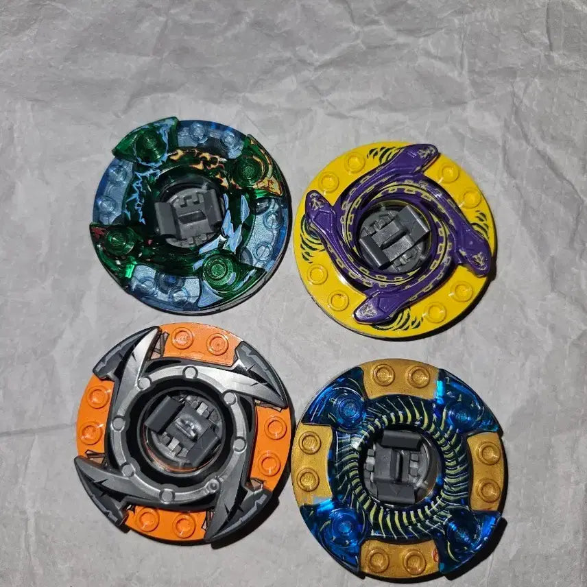 [BUNJANG] LEGO Ninjago Spinners (Set of 4) / 레고 닌자고 정품 스피너