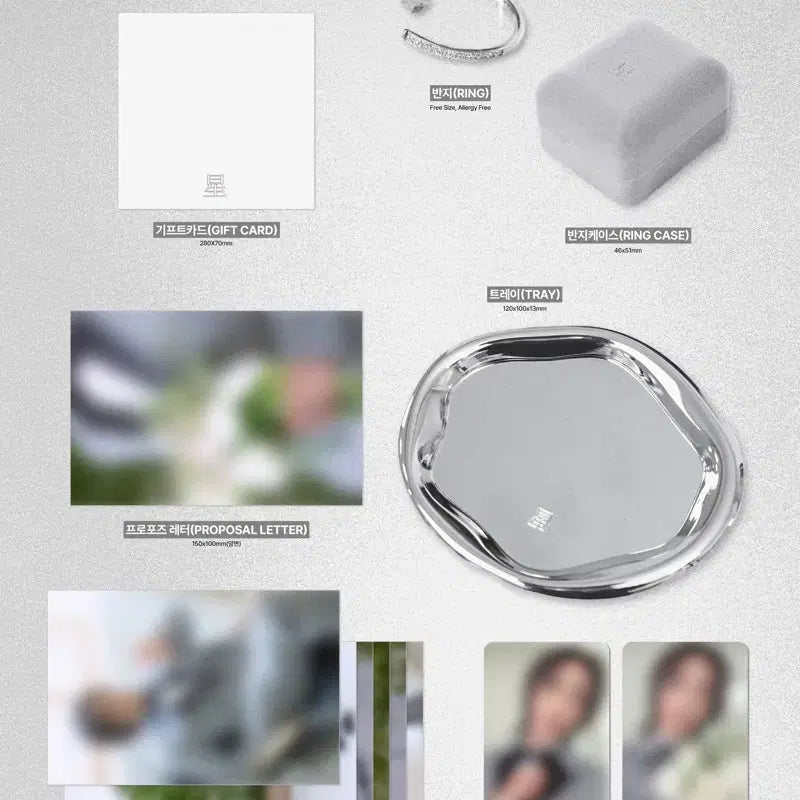 [BUNJANG] ATEEZ Seonghwa 2025 Birthday Kit Ring Set / 에이티즈 성화 생일 md 엠디 seonghwa 2025 birthday kit 반지 세트