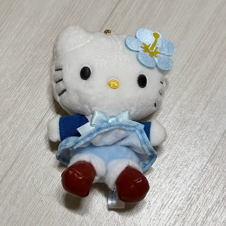 [BUNJANG] Hello Kitty 50th Anniversary Heisei Kogal Blue Plush / 키티 50주년 헤이세이 코갸루 블루