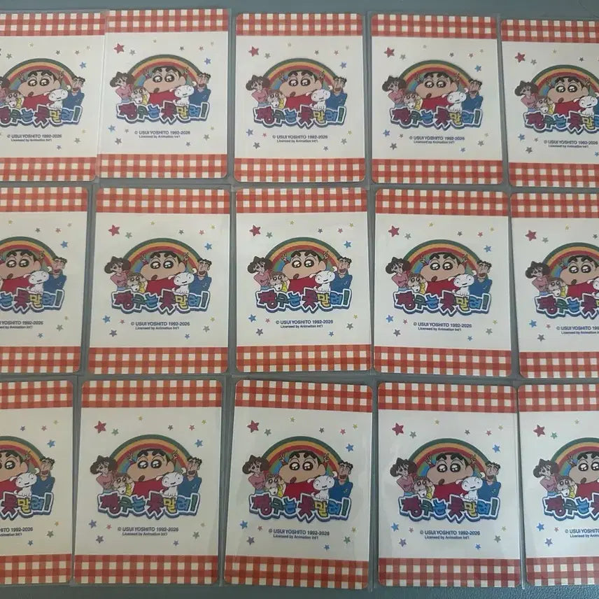 [BUNJANG] Crayon Shin-chan Collection Cards Bundle Set / (당일 발송) 짱구 컬렉션 카드 일괄
