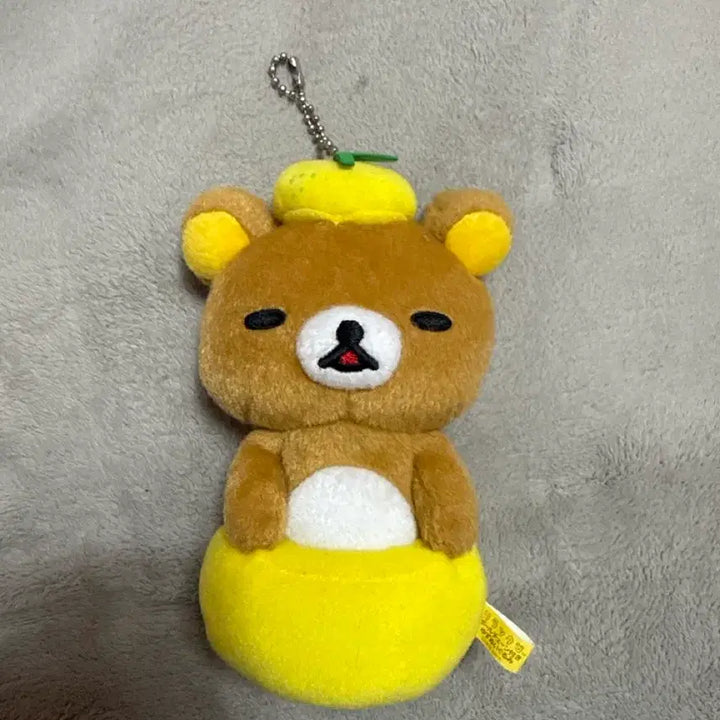 [BUNJANG] Rilakkuma Lemon Rilakkuma Classic Keychain / 리락쿠마 키링 레몬리락쿠마 고전리락쿠마