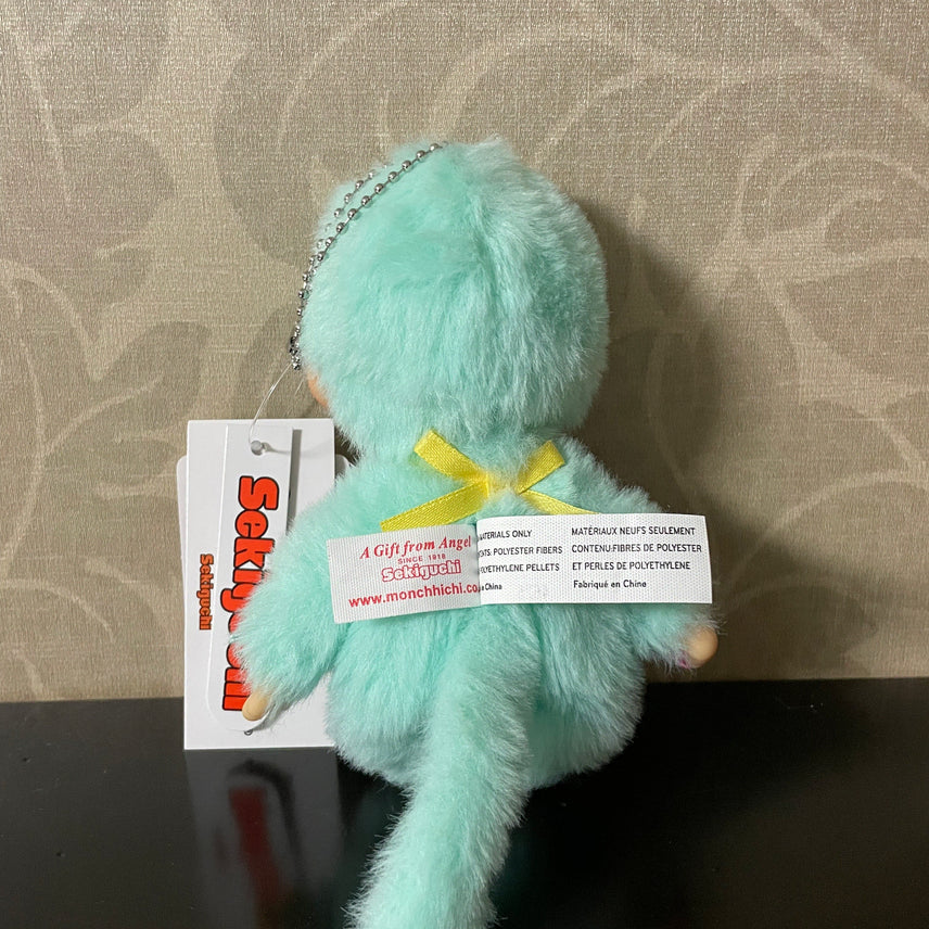 [BUNJANG] Authentic Color Monchhichi Mint Green Keychain / [정품] 컬러 몬치치_민트그린