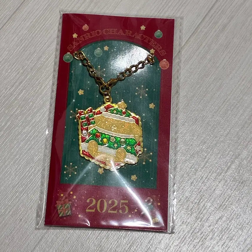 [BUNJANG] Sanrio Pompompurin 2025 Christmas Limited Edition Keychain / 산리오 폼폼푸린 2025 크리스마스 키링