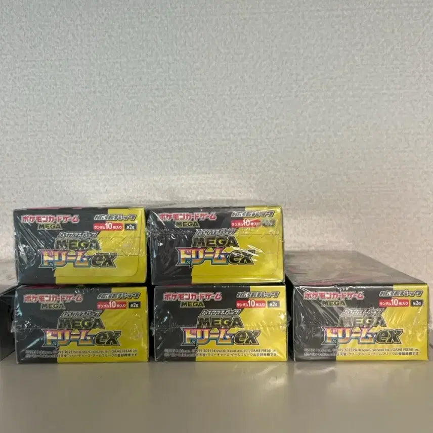 [BUNJANG] Pokemon Card Game Mega Dream 5 Box Set / 포켓몬 카드 게임 메가 드림 5박스