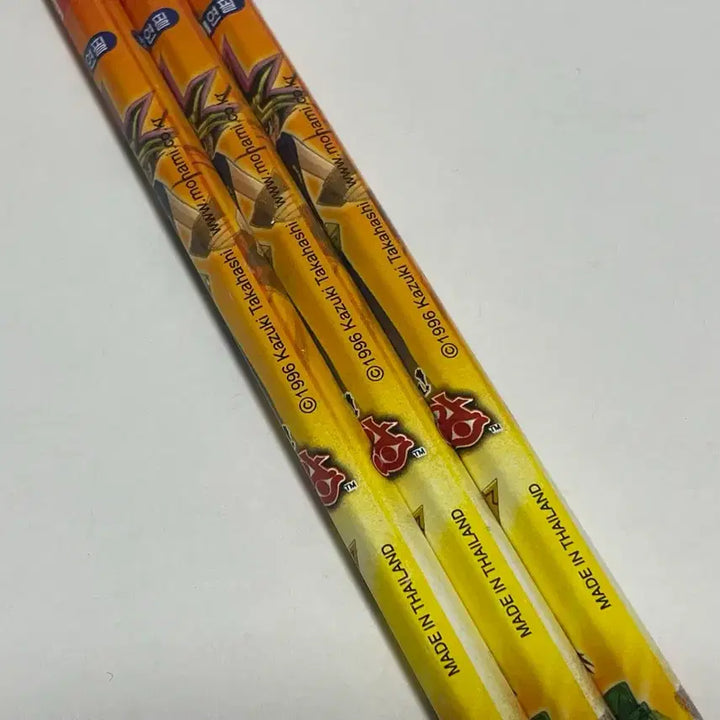 [BUNJANG] Monami Yu-Gi-Oh! Pencil Set (3 pcs) / 모나미 유희왕 연필 3자루 세트 고전문구