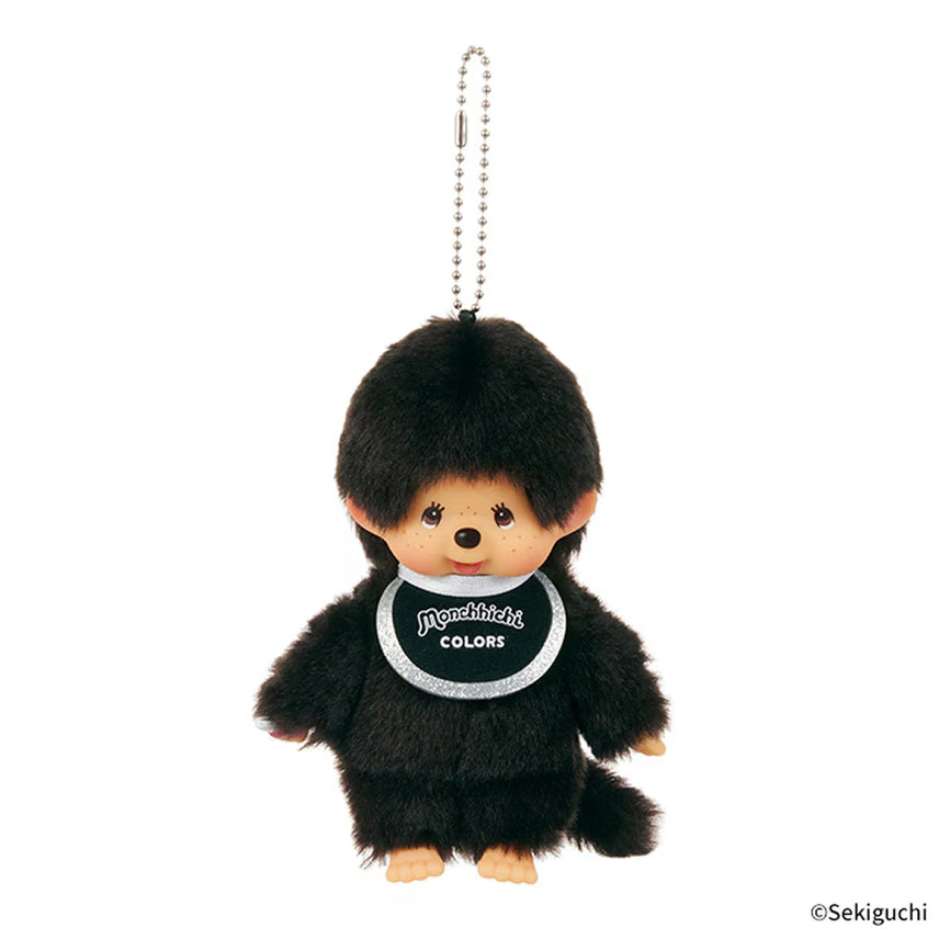 [BUNJANG] Monchhichi Black Color Keychain / [정품] 컬러 몬치치_블랙