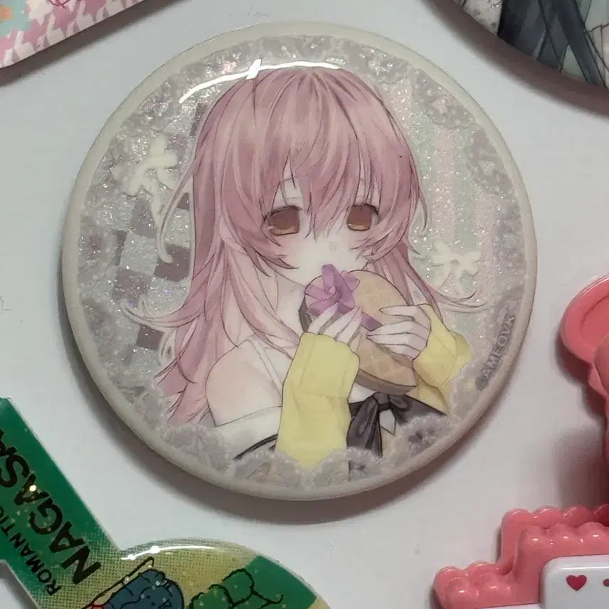 [BUNJANG] Totonoe Aoi Can Badge: Kimi to Kanojo to Kanojo no Koi / 토토노 아오이 캔뱃지 당신과 그녀와 그녀의 사랑